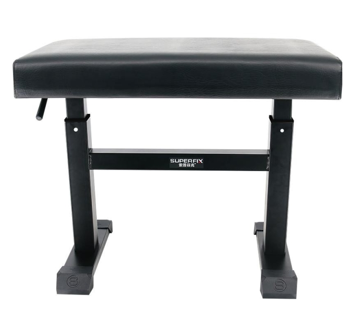 【专业款】金属皮面液压钢琴凳-亚黑