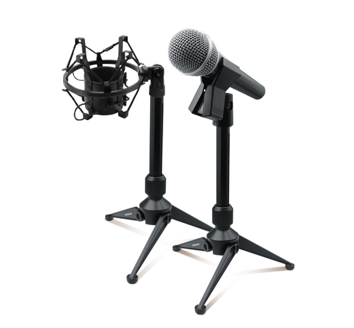 桌面三脚话筒架