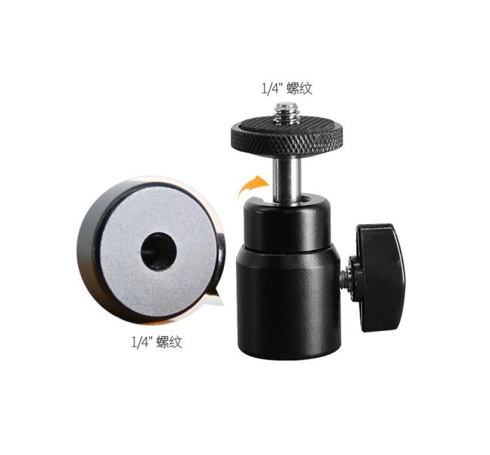 高端云台1/4母-1/4公