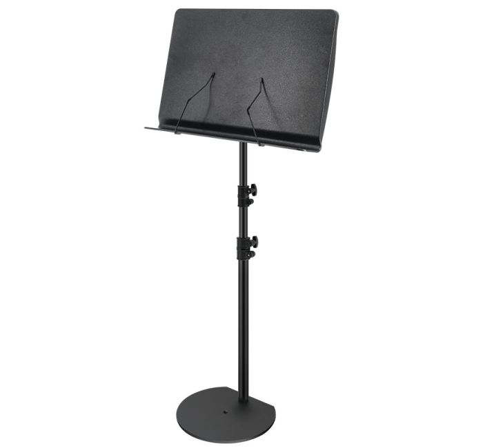 D型靠墙乐谱架-黑色