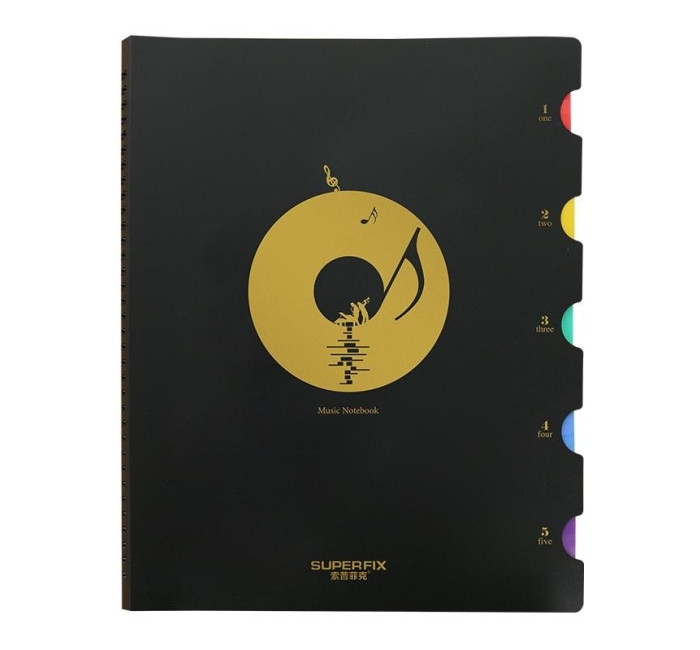 【高端款】乐谱册-黑色